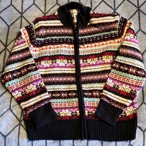 Ladies Zipper Sweater